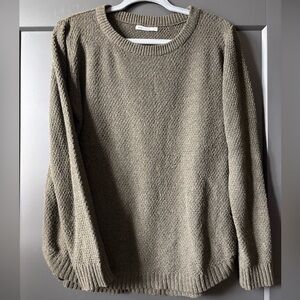 Pink Clover Textured Olive Sweater